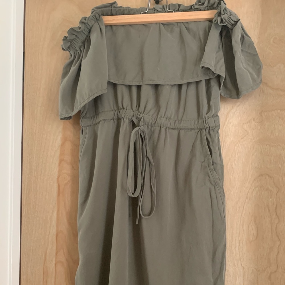 BCBG Olive OTS tie string dress w pockets!